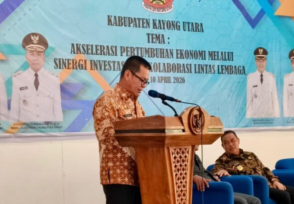 Bupati Kayong Utara Romi Wijaya menegaskan pertumbuhan ekonomi 5,89%, tertinggi dalam lima tahun terakhir turut didorong oleh kontribusi KIPP yang dikelola PT Dharma Inti Bersama
